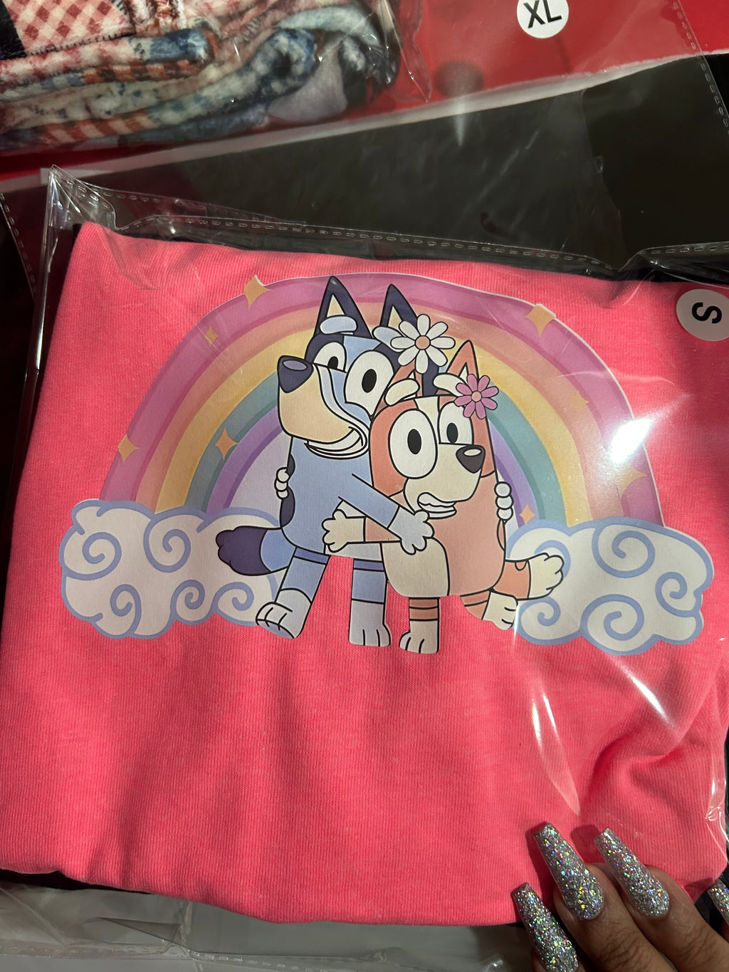 Dog Friends Rainbow T-shirt