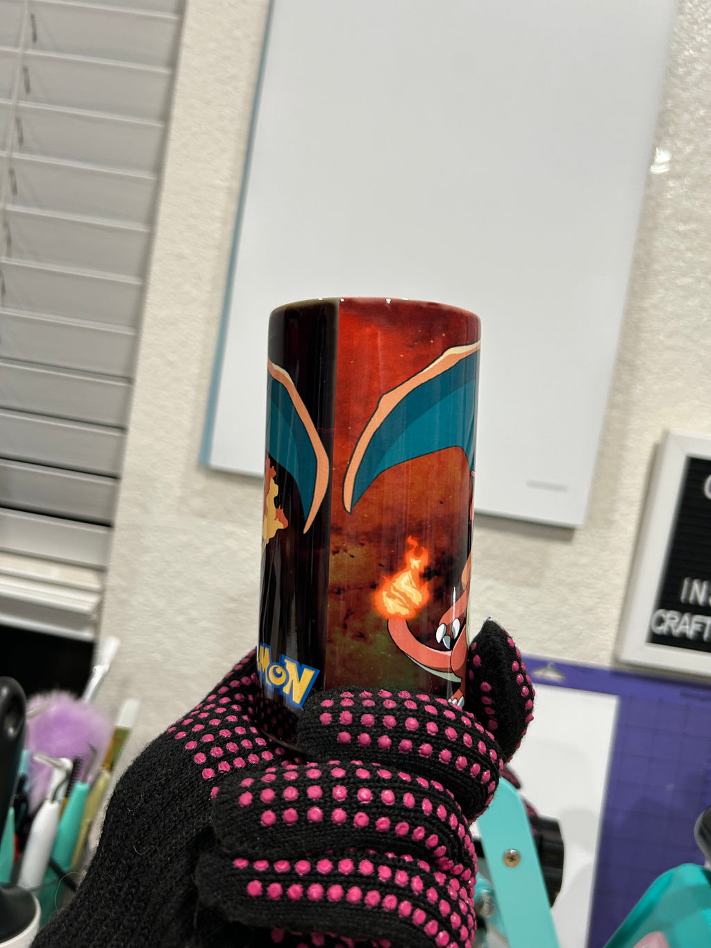 Fire Symbol Animal sippy tumbler