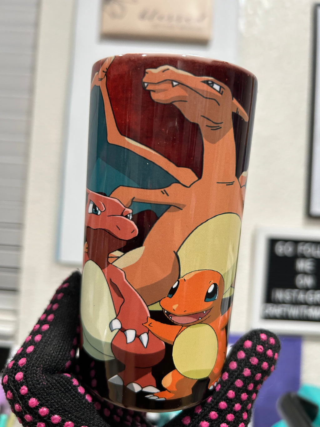 Fire Symbol Animal sippy tumbler