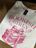 Bookish Girly Coquette bow shirt