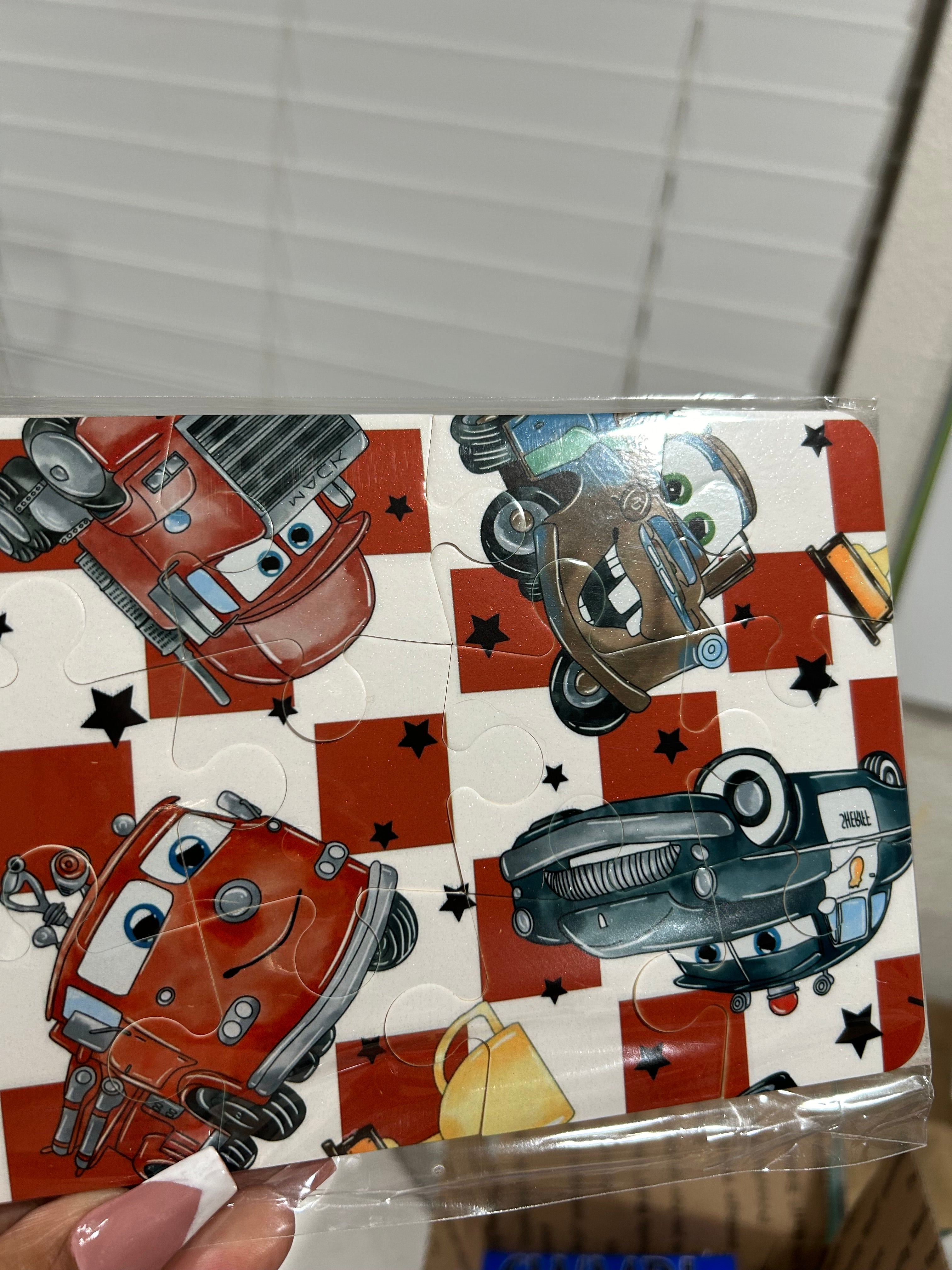 Racecar and Friends Puzzle