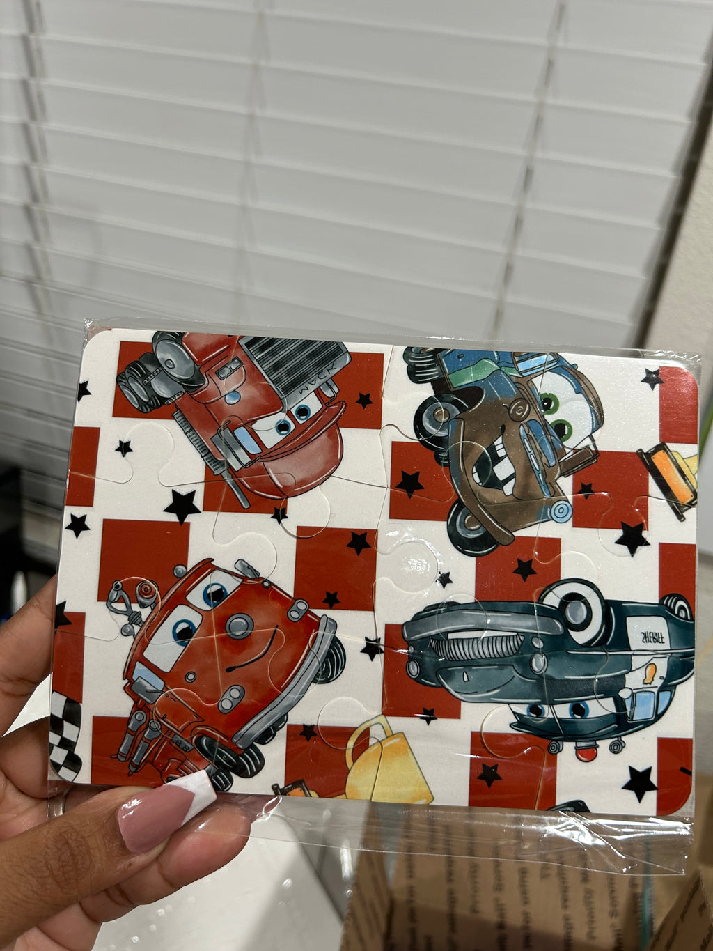 Racecar and Friends Puzzle