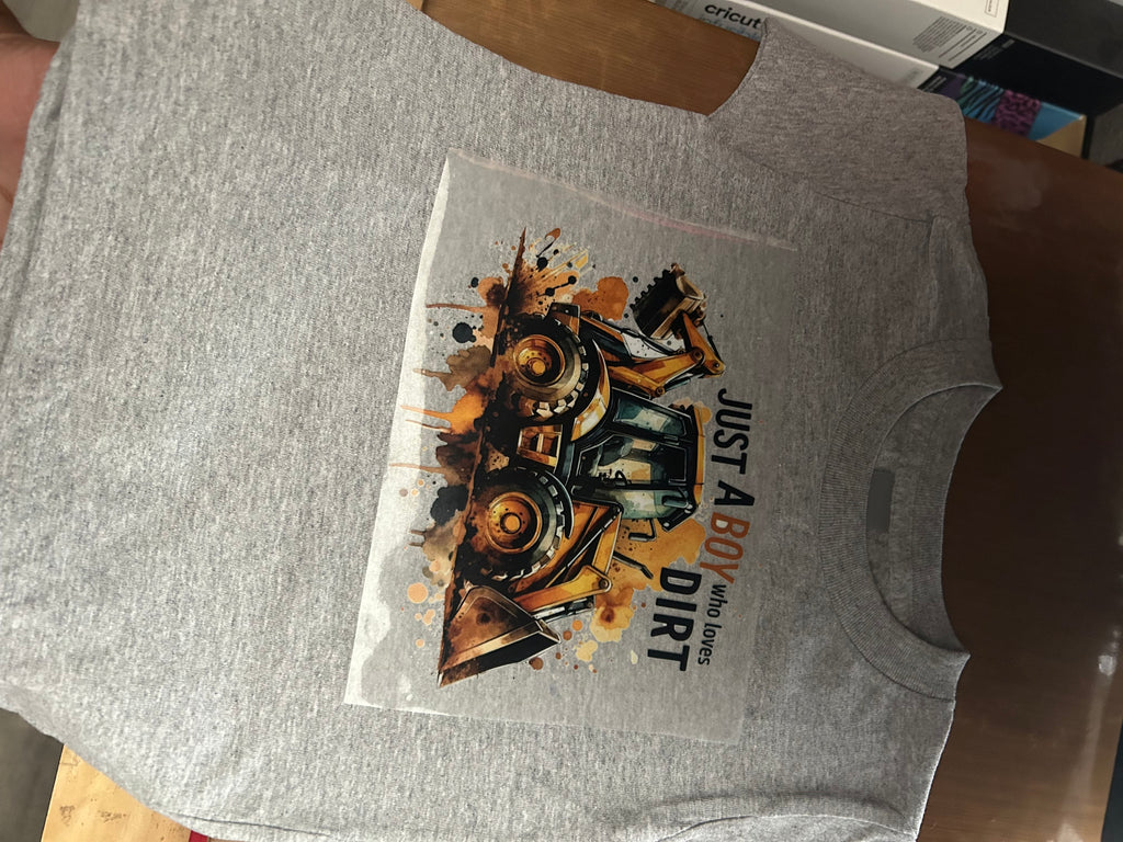 Just a boy who loves dirt T-shirt