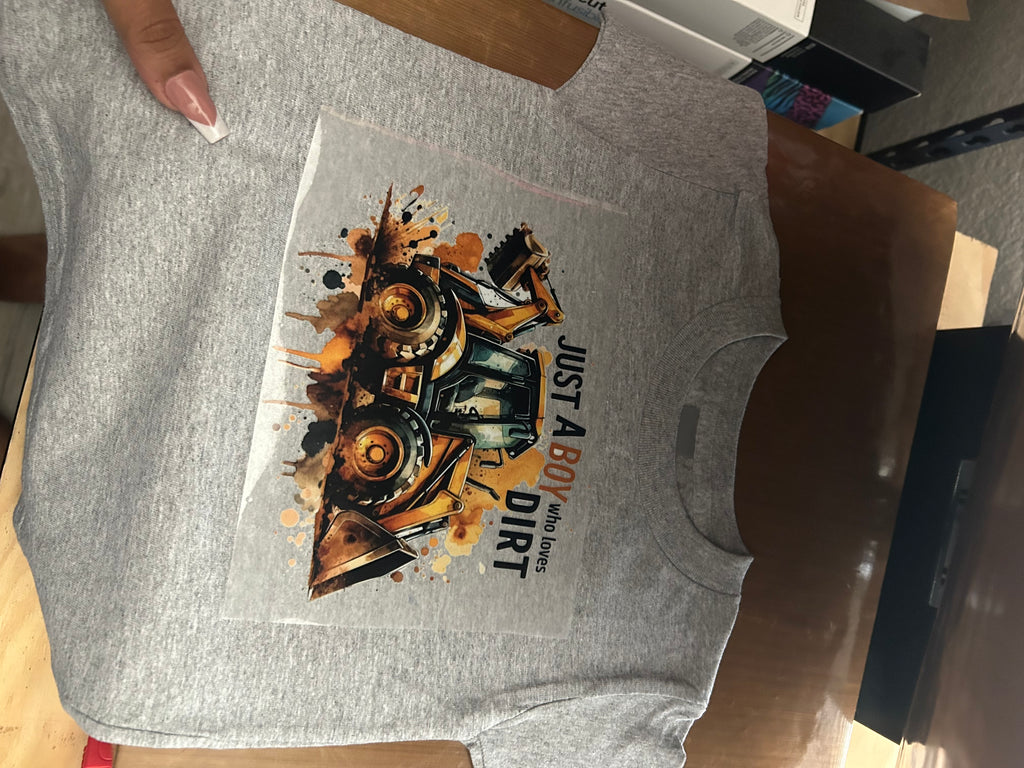 Just a boy who loves dirt T-shirt