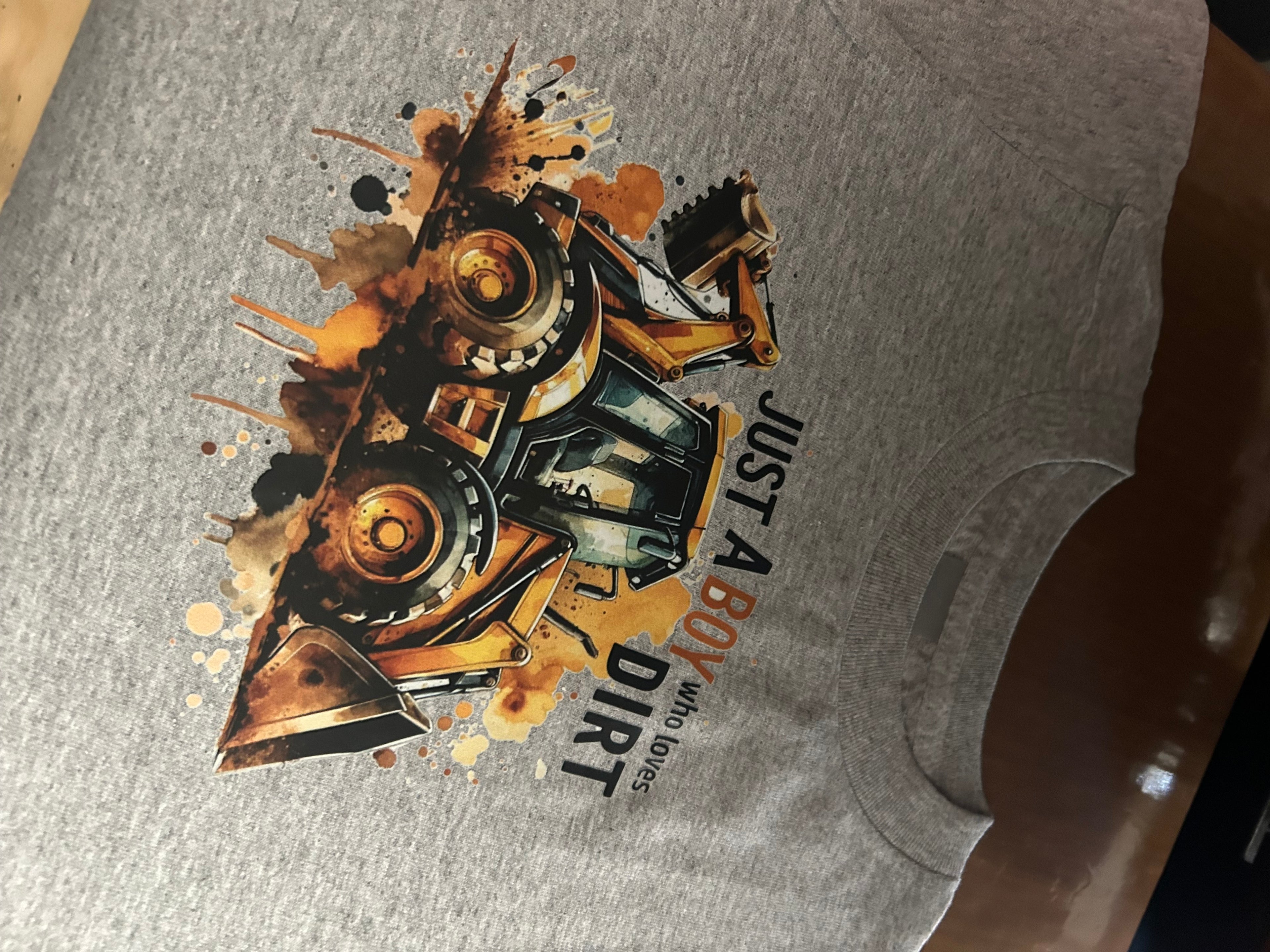 Just a boy who loves dirt T-shirt