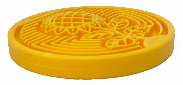 Earth eCoin Nylon Lick Mat for Dogs | USA Made Enrichment Toy | SodaPup