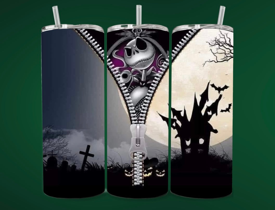 Zipper Jack stainless steel 20oz tumblers