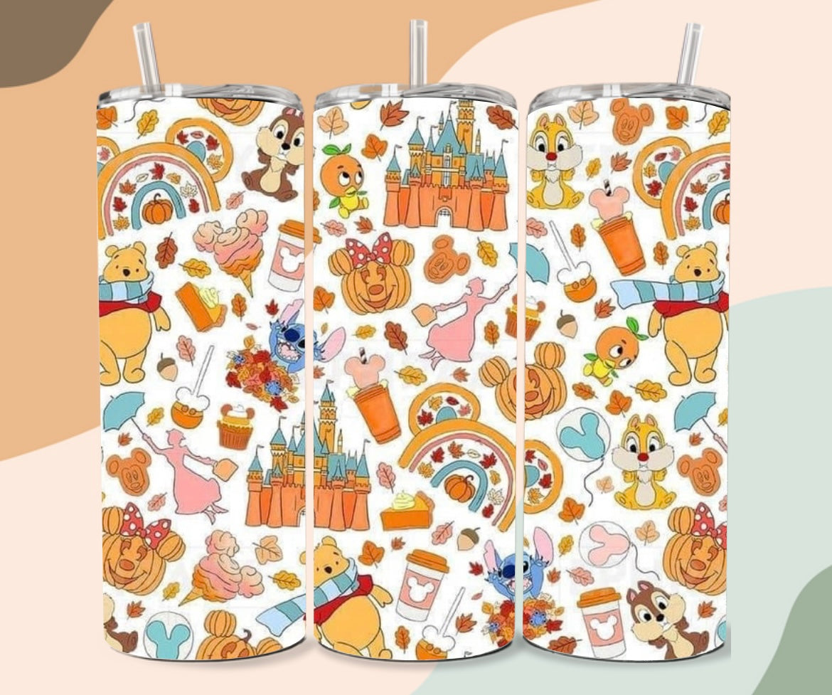 Happiest Place in Fall 20oz tumbler