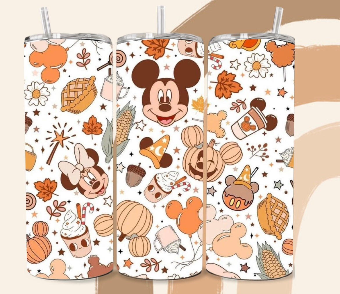 Mouse Pals Fall 20oz tumbler