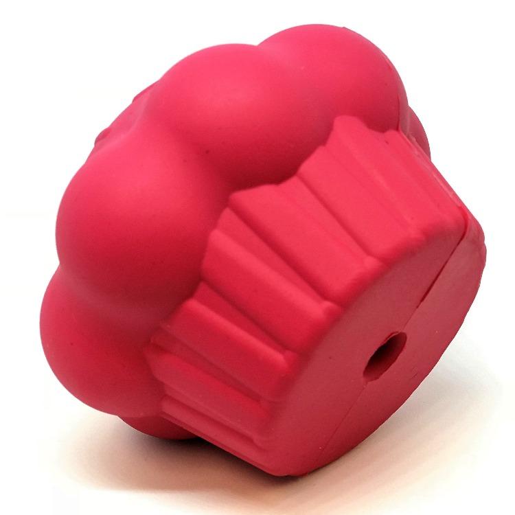 Cupcake eDispenser - Durable Rubber Chew Toy & Treat Dispenser | USA Made