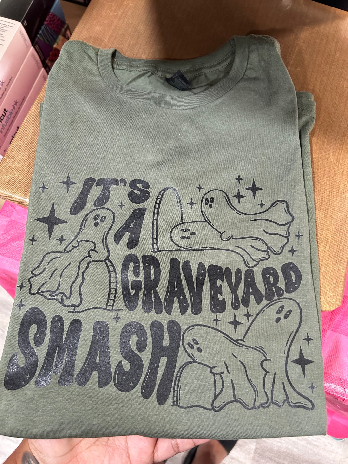 Its a Graveyard smash T-shirt