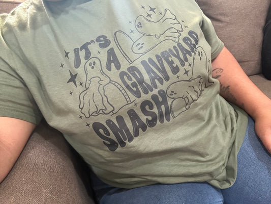 Its a Graveyard smash T-shirt