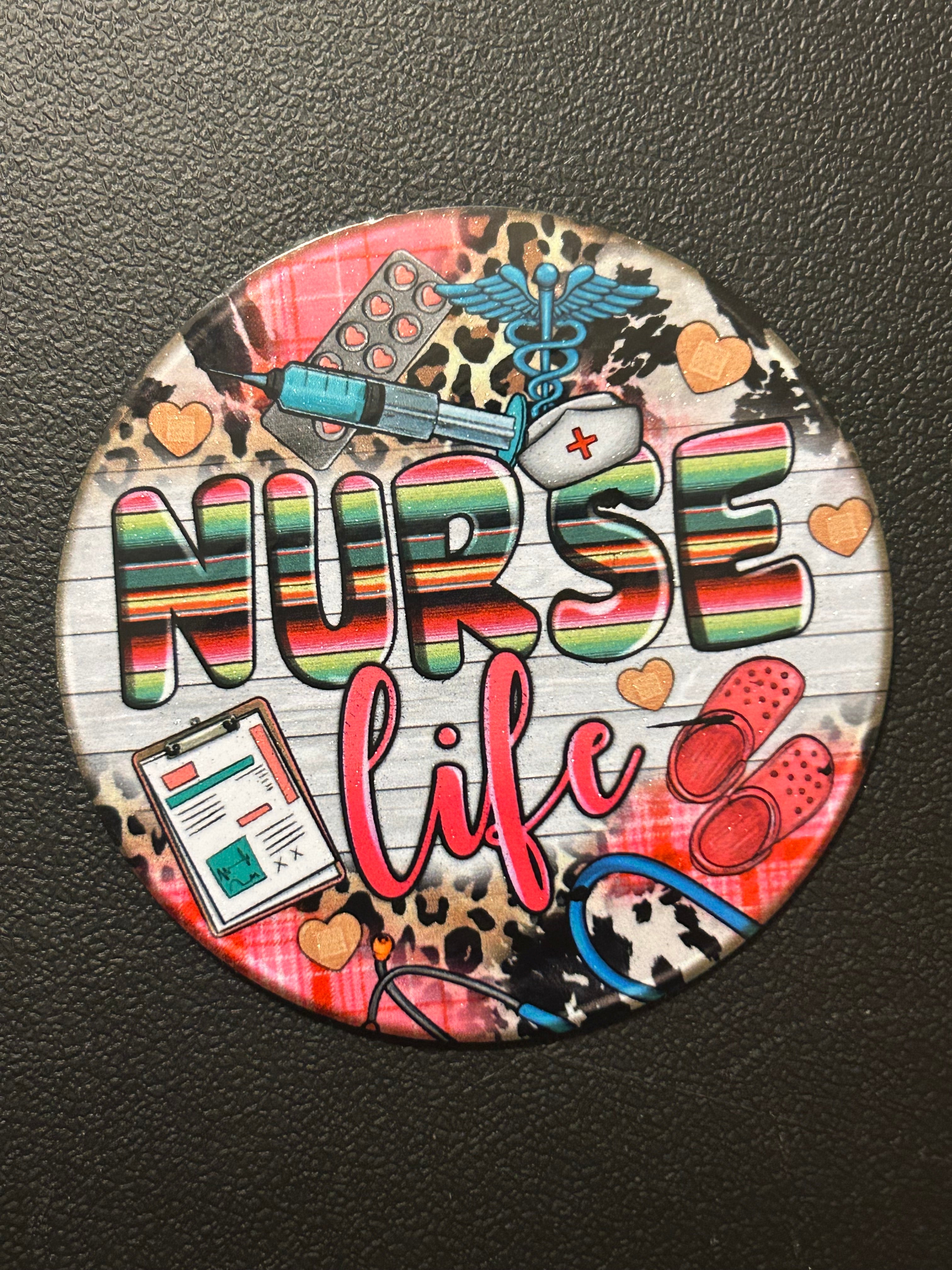 Chicana Nurse Life Magnet