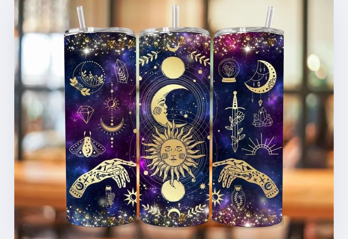 Witchy Universe Astrology Tumbler