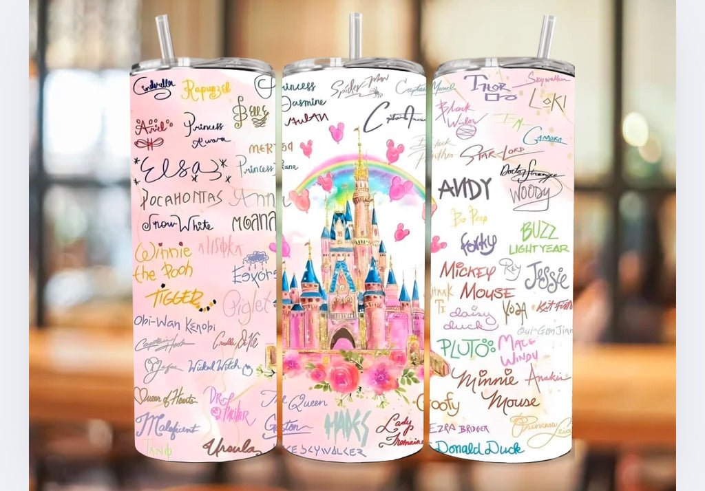 Magic Castle and autographs Tumbler