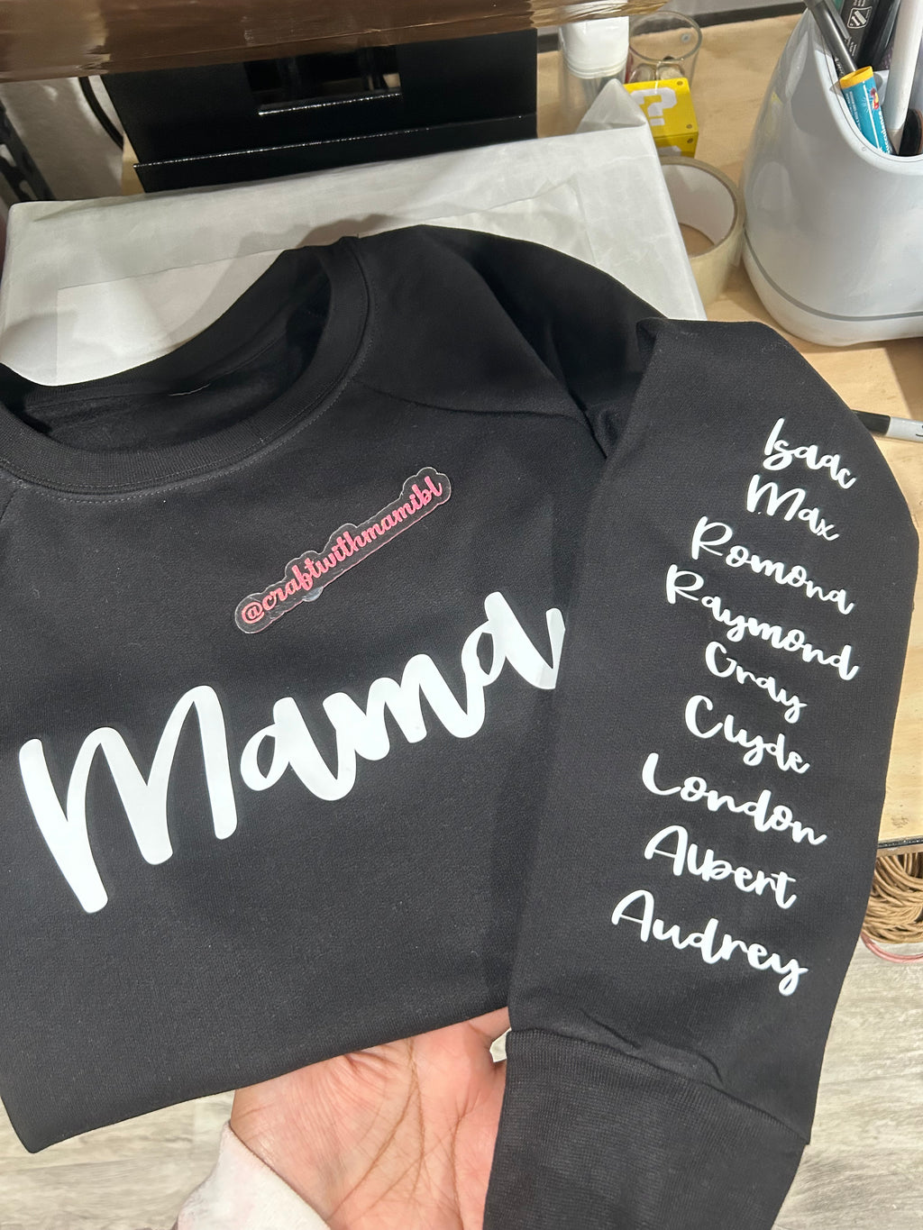 Mama/Nana Est. Crewneck Sweaters