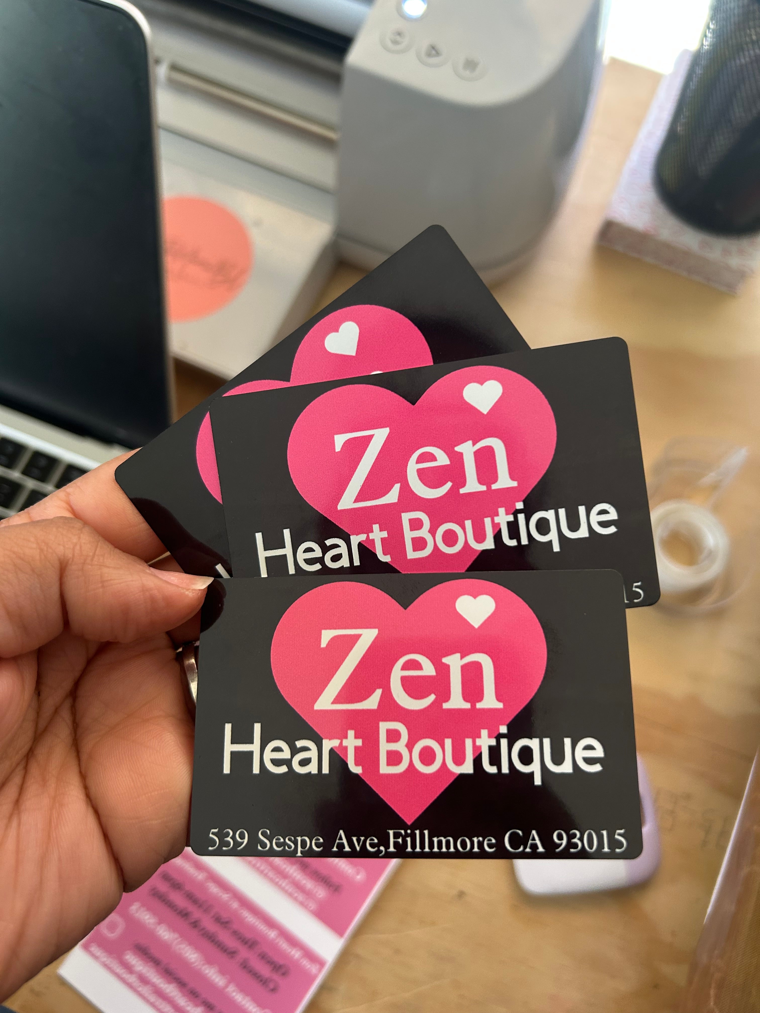 Custom Business Cards (thin metal cards)