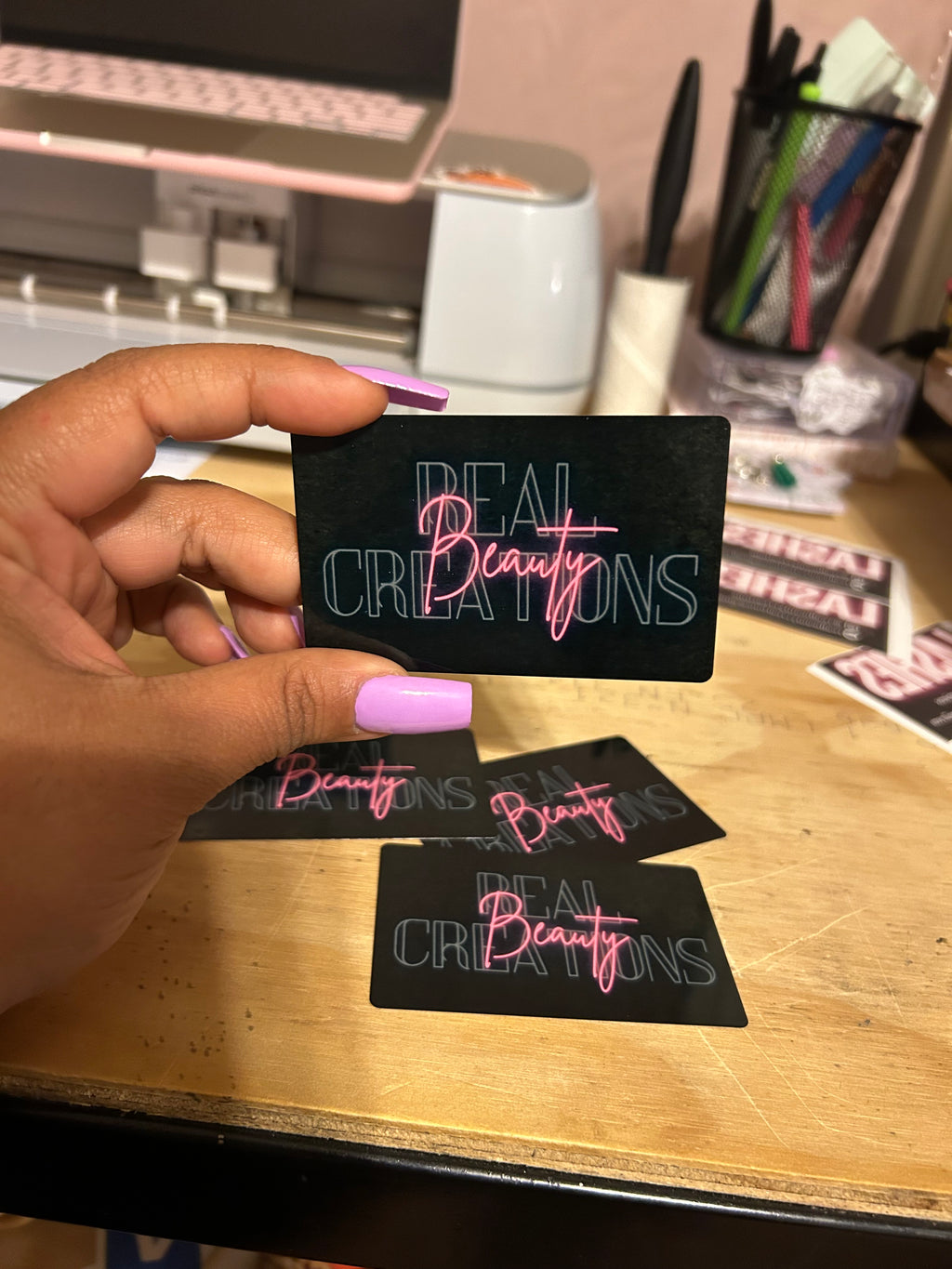 Custom Business Cards (thin metal cards)