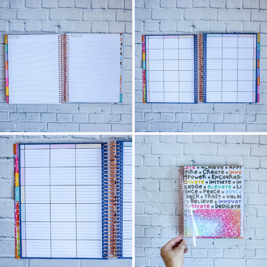 Crazy Ideas Teacher Planner by BERTEAU & Co.