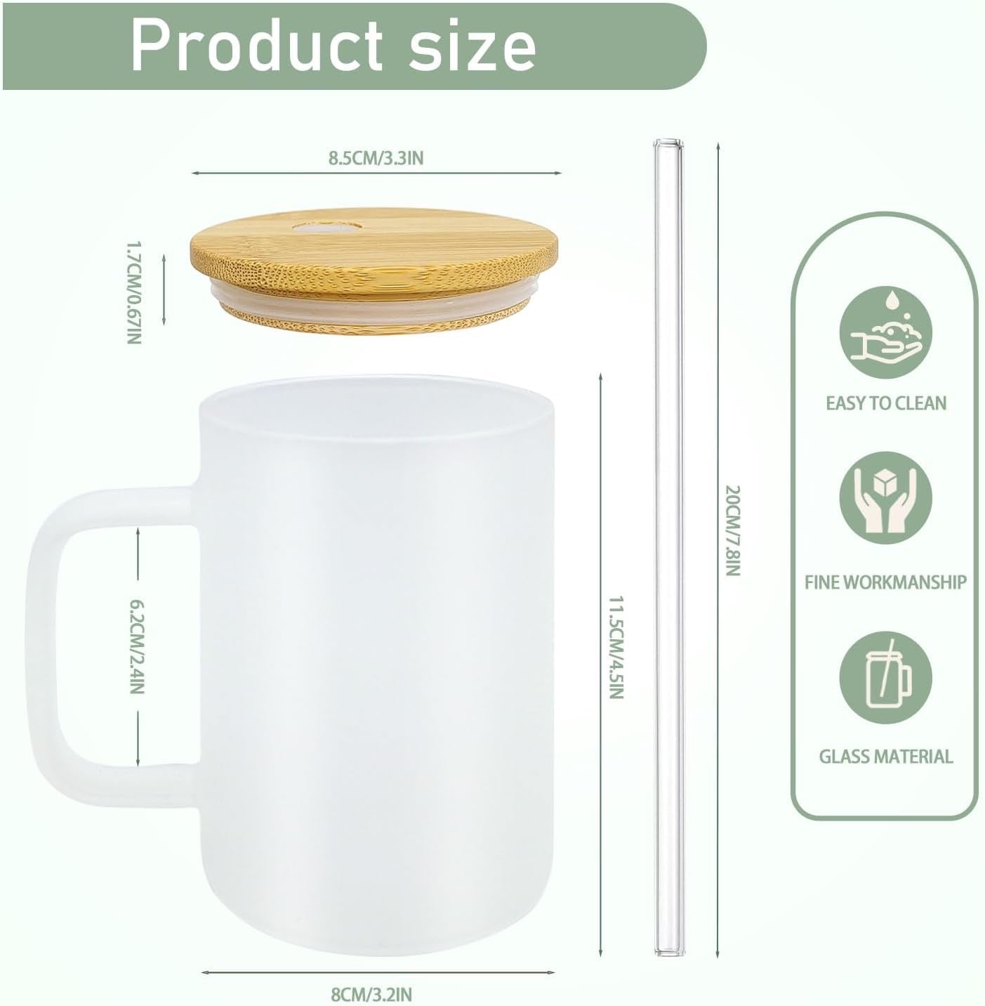 She is me affirmations (16oz frosted glass) Travel mug