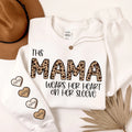 This MAMA wears her heart on her sleeve (Cheetah print)