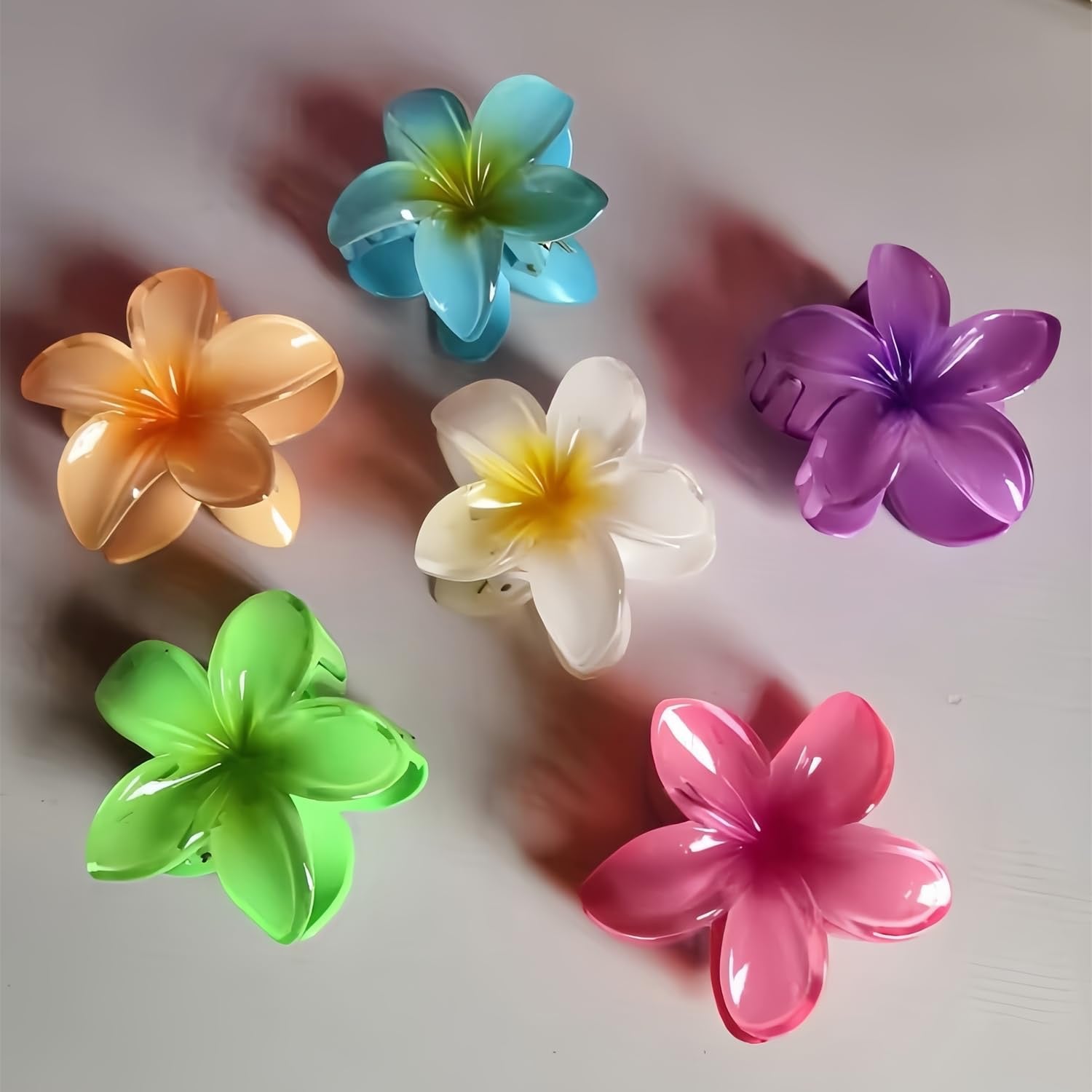 Hawaiian Flower Claw clip