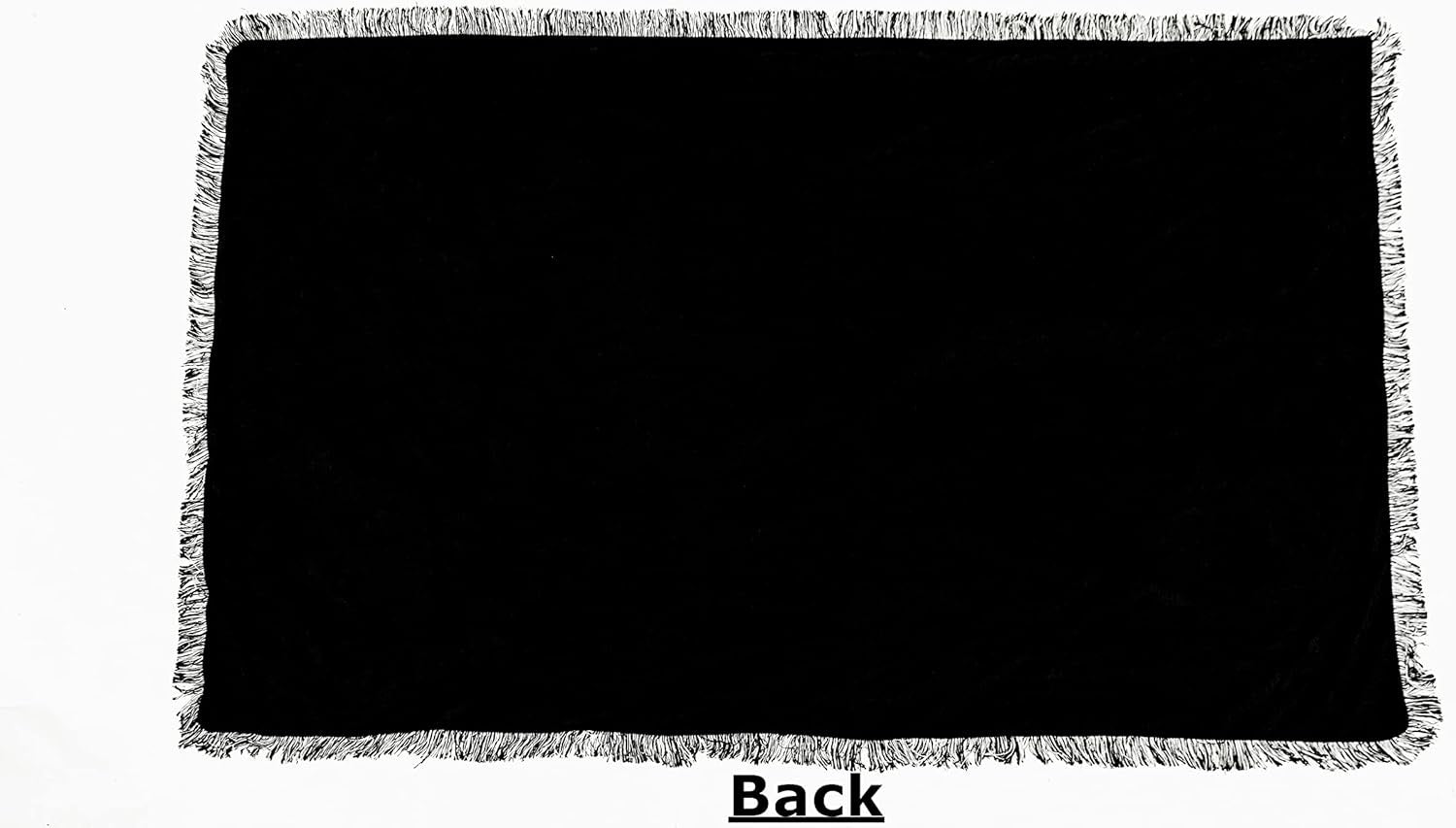 Custom Photo Blankets tassel edges