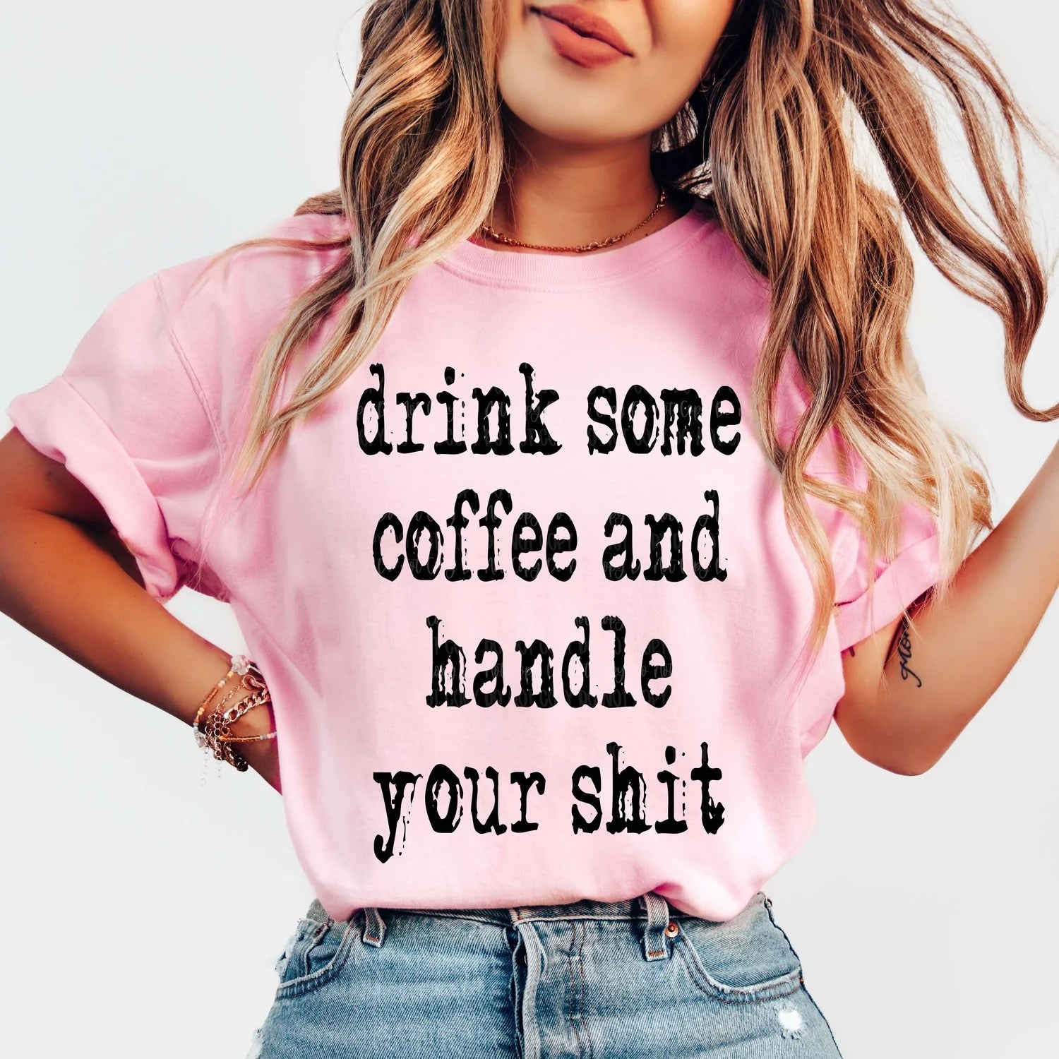 Coffee & Handle Shit T-shirt