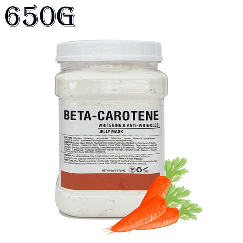 SPA Hydro Jelly Mask Powder Hyaluronic Acid Rubber Petal Rose Peel Off Modeling Moisturizing Facial Mask for Dry Skin Care 650G