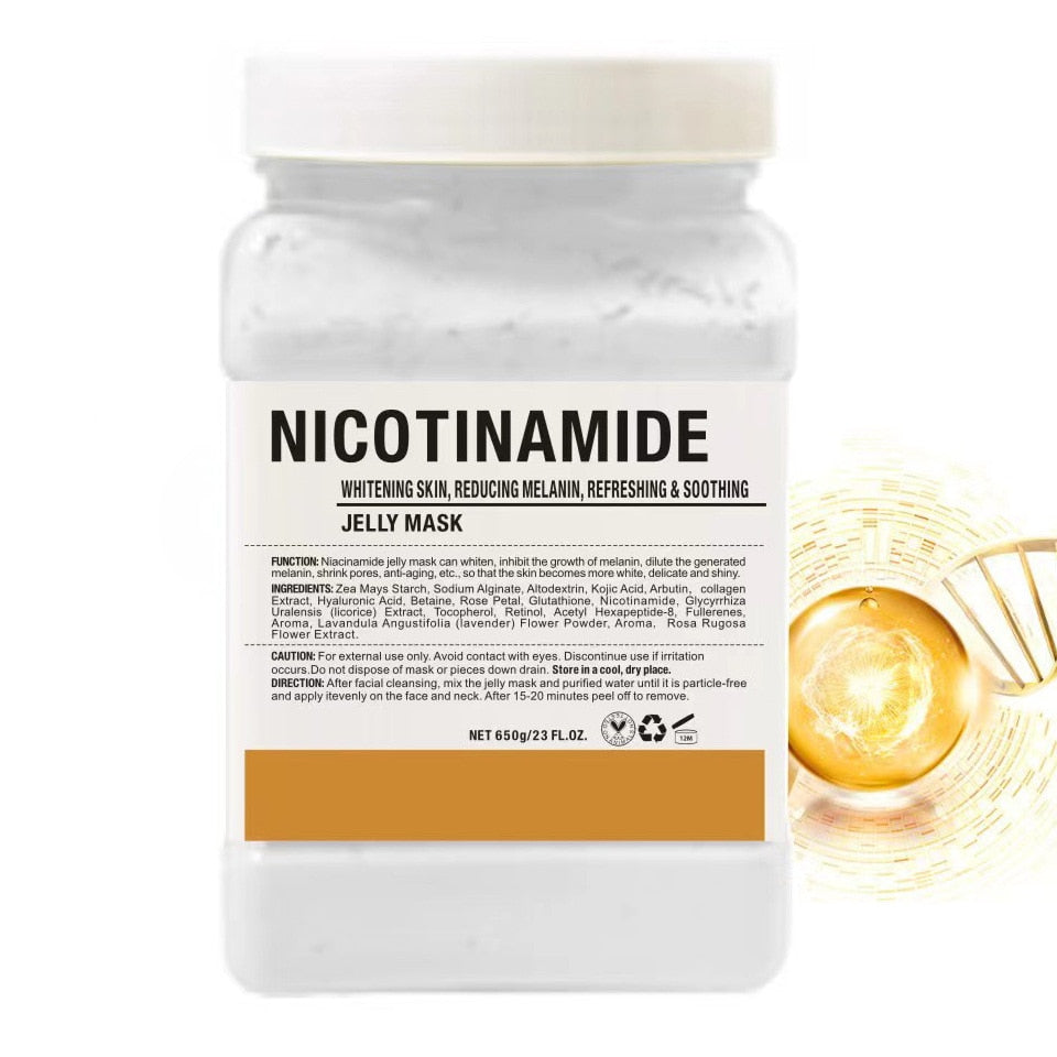 SPA Hydro Jelly Mask Powder Hyaluronic Acid Rubber Petal Rose Peel Off Modeling Moisturizing Facial Mask for Dry Skin Care 650G