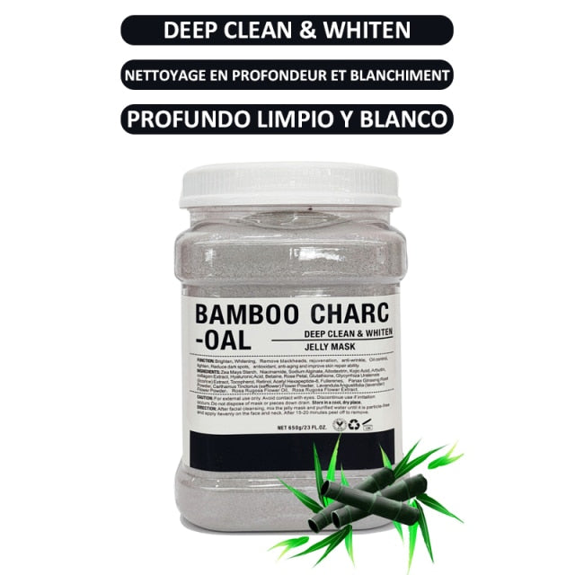 SPA Hydro Jelly Mask Powder Hyaluronic Acid Rubber Petal Rose Peel Off Modeling Moisturizing Facial Mask for Dry Skin Care 650G