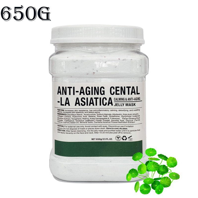 SPA Hydro Jelly Mask Powder Hyaluronic Acid Rubber Petal Rose Peel Off Modeling Moisturizing Facial Mask for Dry Skin Care 650G