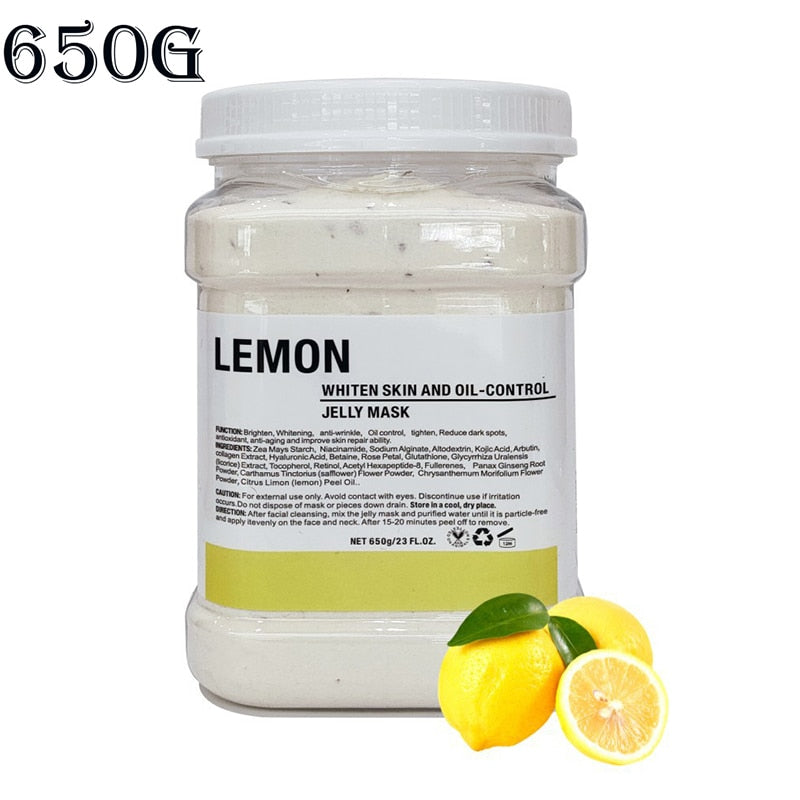 SPA Hydro Jelly Mask Powder Hyaluronic Acid Rubber Petal Rose Peel Off Modeling Moisturizing Facial Mask for Dry Skin Care 650G