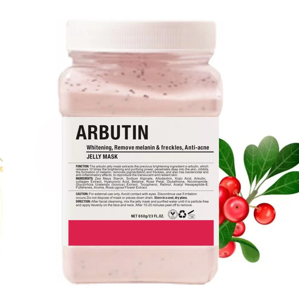 SPA Hydro Jelly Mask Powder Hyaluronic Acid Rubber Petal Rose Peel Off Modeling Moisturizing Facial Mask for Dry Skin Care 650G