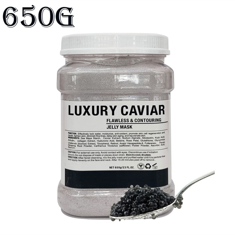 SPA Hydro Jelly Mask Powder Hyaluronic Acid Rubber Petal Rose Peel Off Modeling Moisturizing Facial Mask for Dry Skin Care 650G