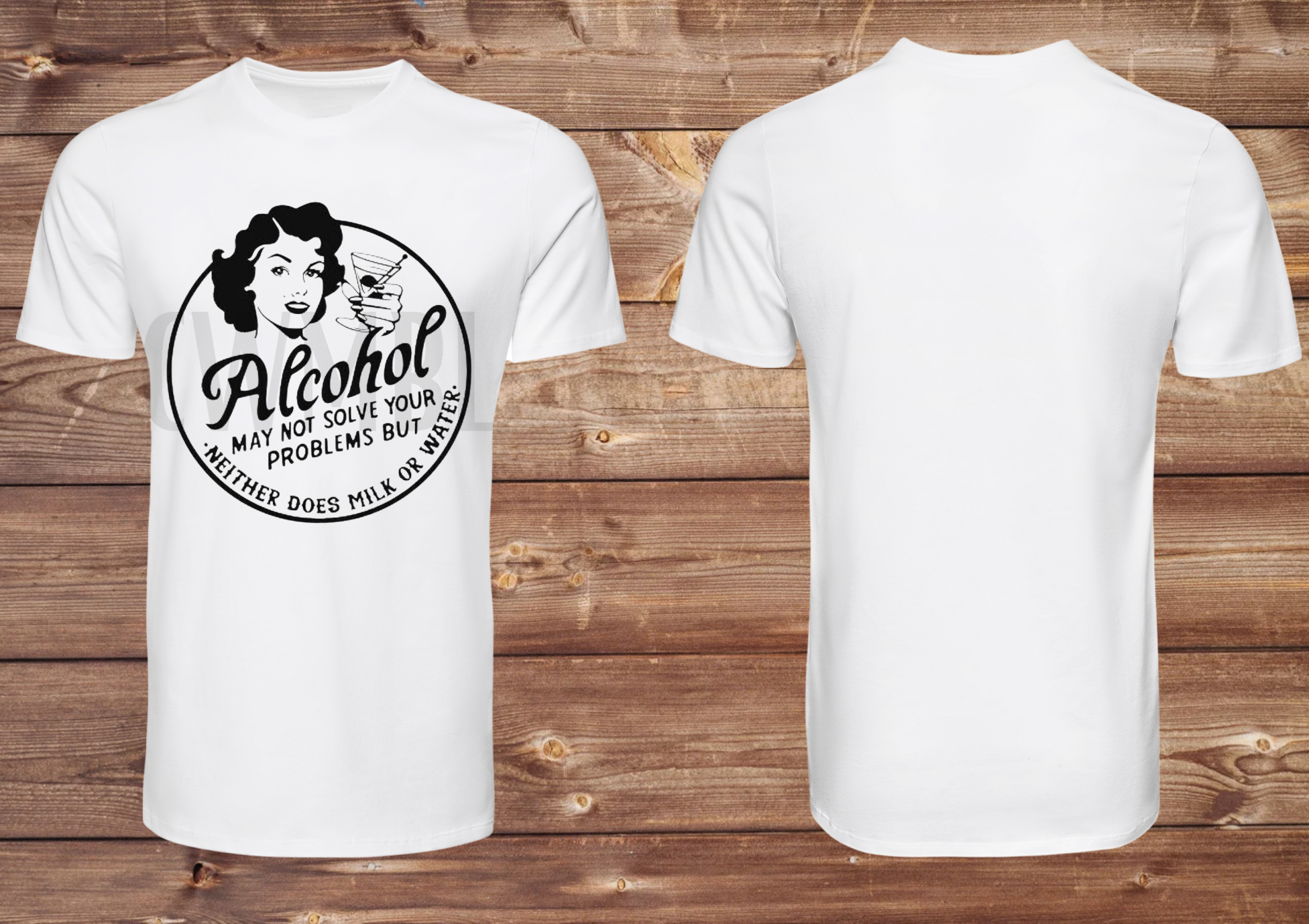 Alcohol Does not solve anything T-shirt