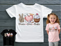 Peace Love Bake t-shirt