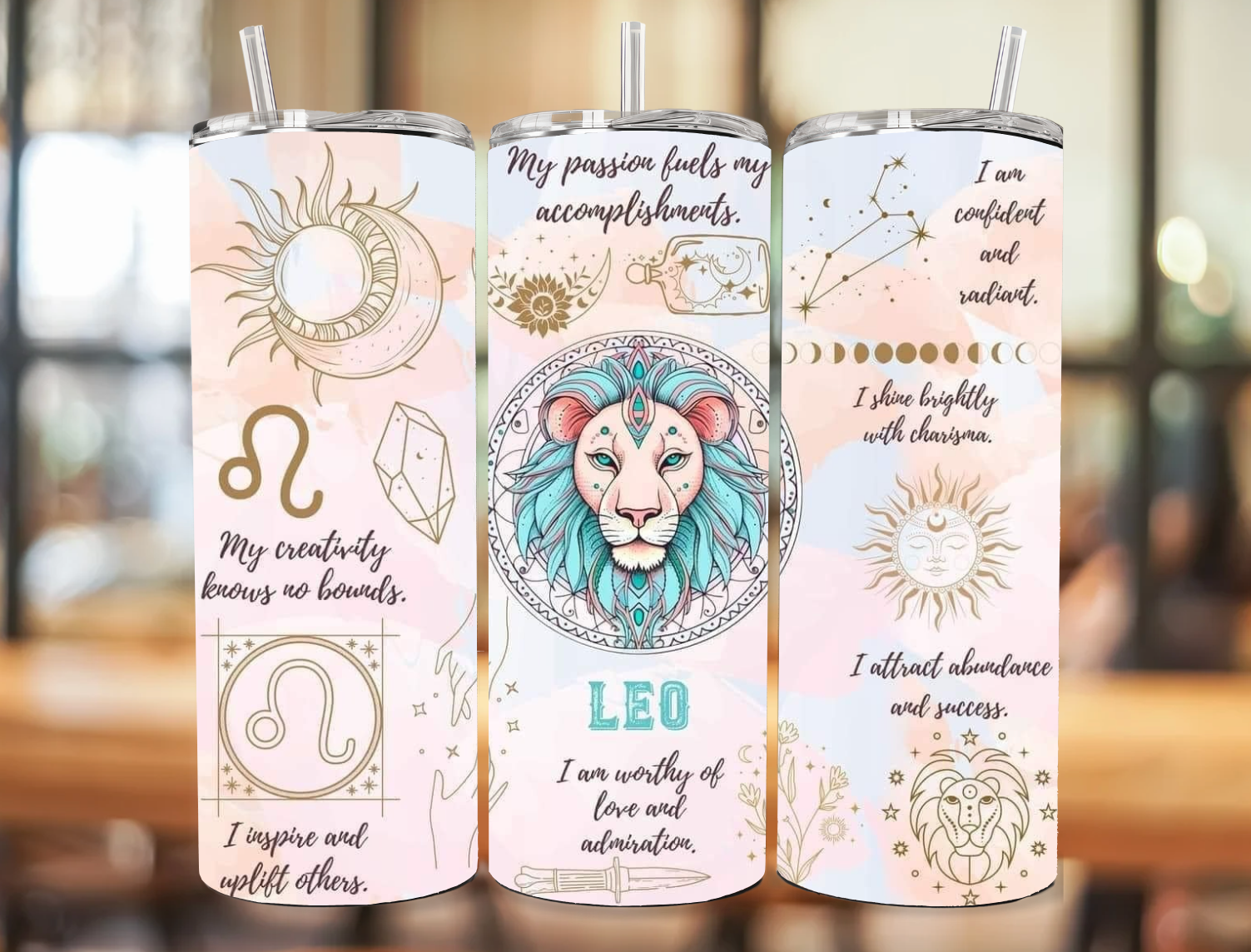 Zodiac Sign 20oz tumblers
