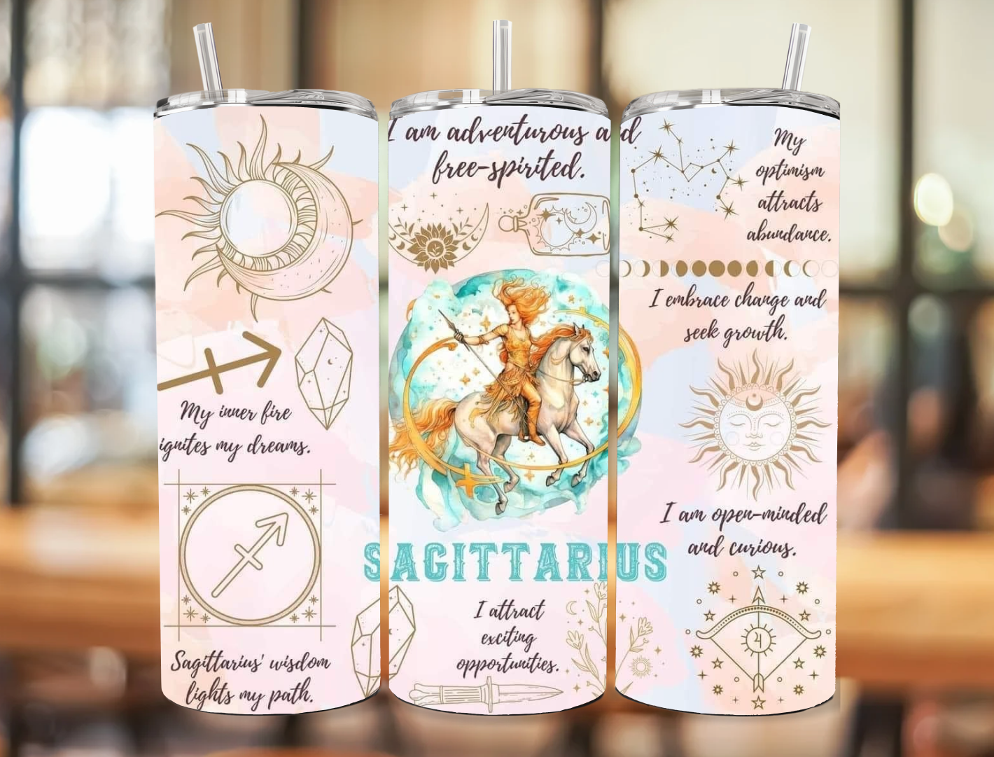 Zodiac Sign 20oz tumblers