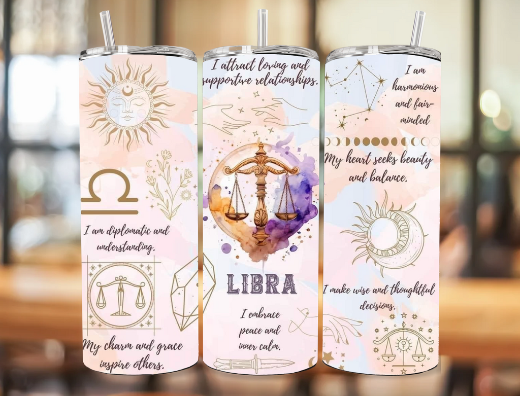 Zodiac Sign 20oz tumblers