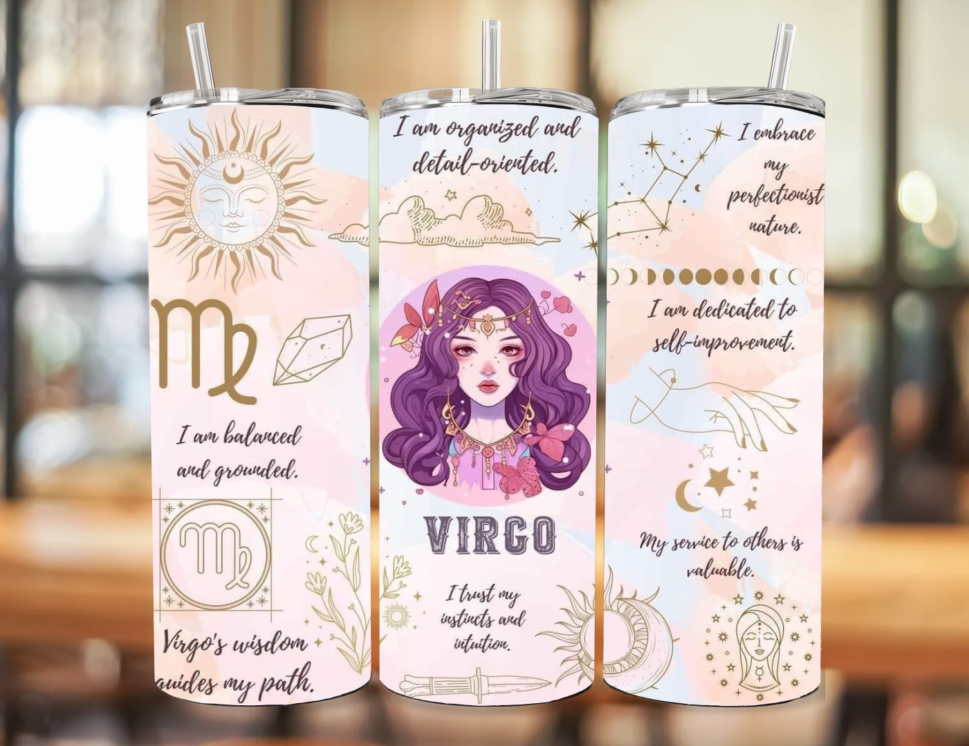 Zodiac Sign 20oz tumblers