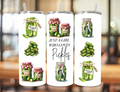 Girl who loves Pickles 20oz tumbler