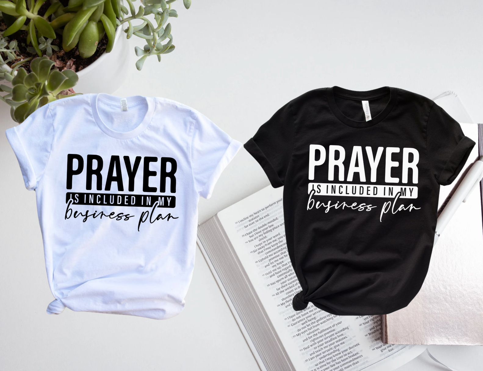 Prayer is included in my Business plan