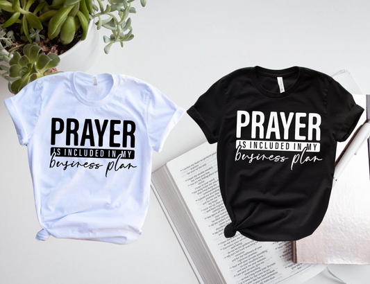 Prayer is included in my Business plan