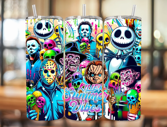 Killer Summer Vibes 20oz tumbler