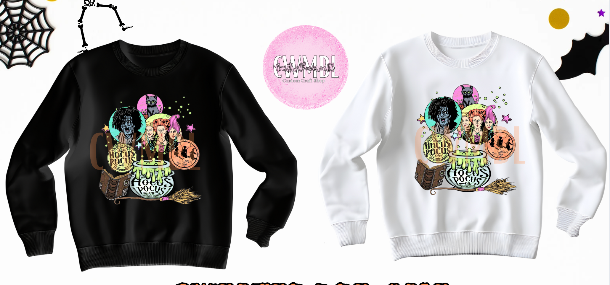 Hocus Witches brew crewneck sweater