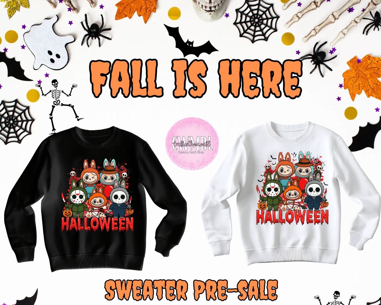 LaBoo Halloween Crewneck Sweater