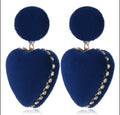 Modern Heart Earrings