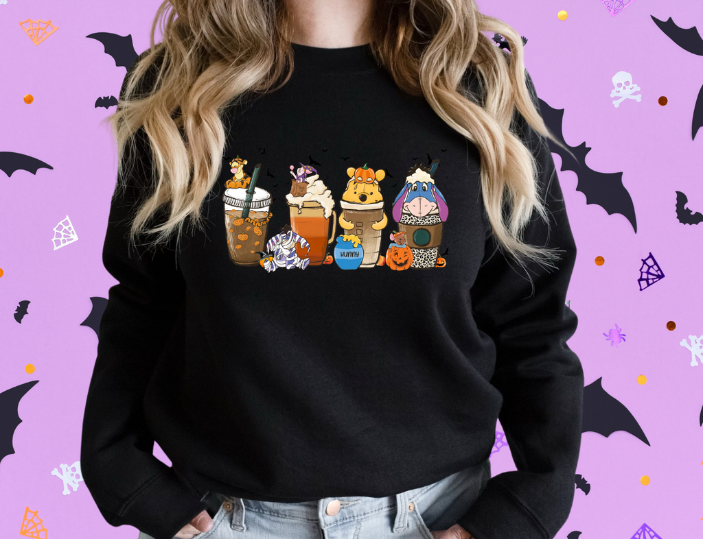 Hundred Acre Pals Coffee Latte Sweater