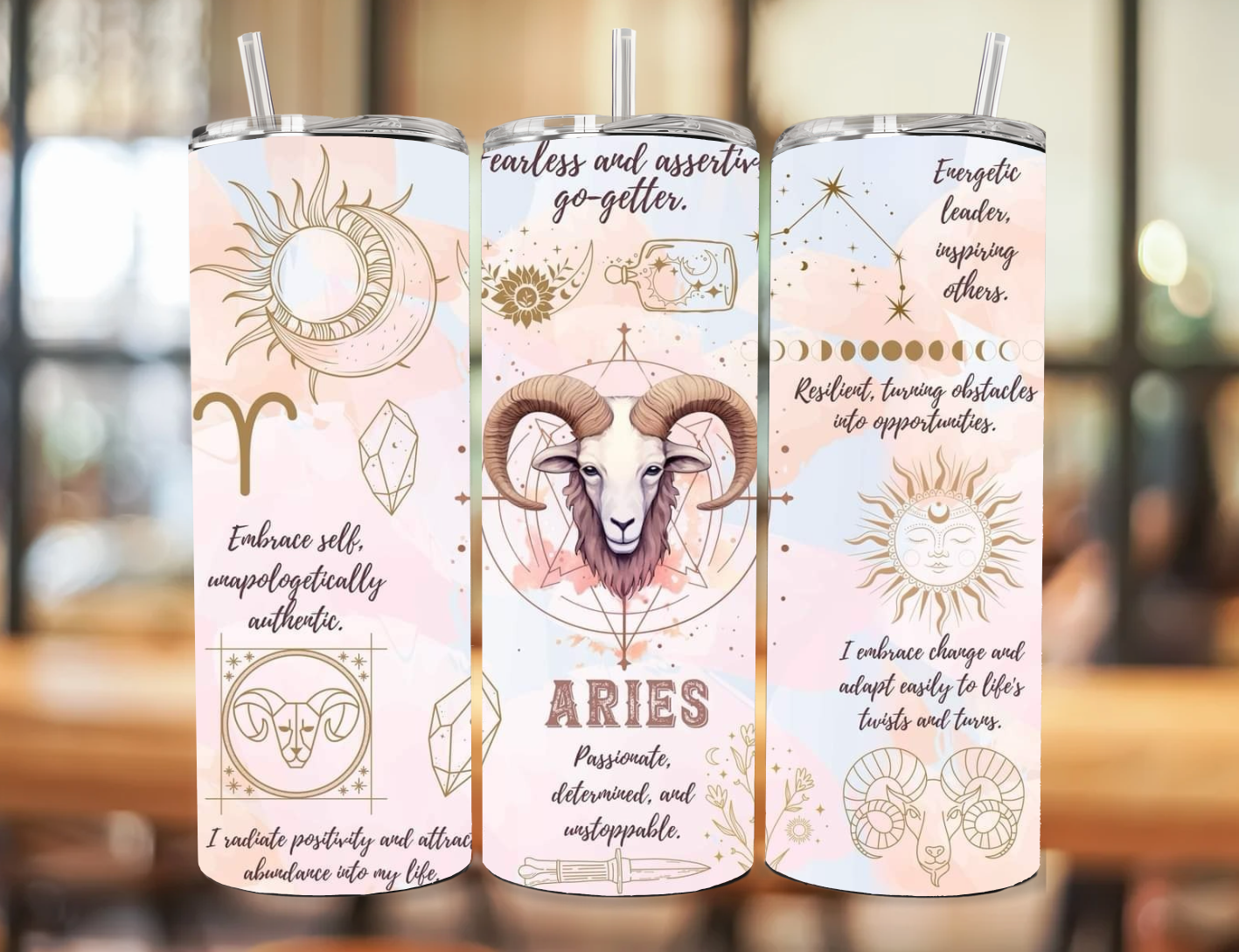 Zodiac Sign 20oz tumblers